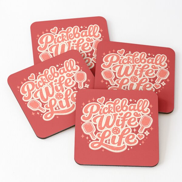 Artikelvorschau, Pickleball-Ehefrauenleben – Lustige Retro-Typografie | Geschenk für Pickleball-Ehefrauen entworfen und verkauft von irfanshikh.