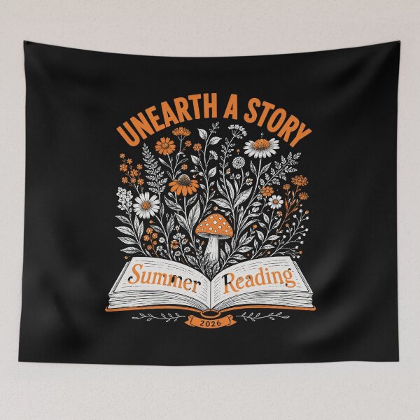 Item preview, Unearth A Story Summer Reading 2024 Book Lover Reader Librarian designed and sold by FormalDehyena.
