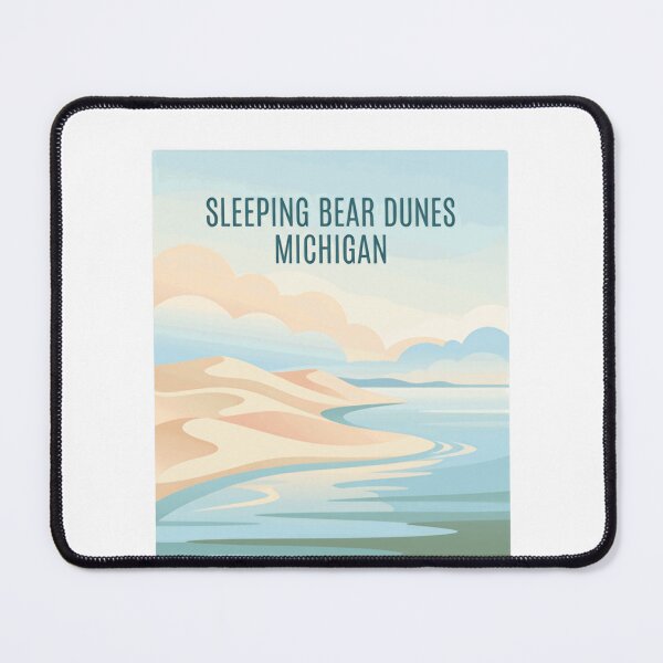 Item preview, Sleeping Bear Dunes Michigan Travel National Lakeshore Destination designed and sold by Simsimah26Parks.