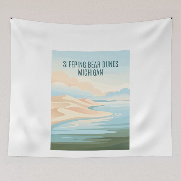 Item preview, Sleeping Bear Dunes Michigan Travel National Lakeshore Destination designed and sold by Simsimah26Parks.