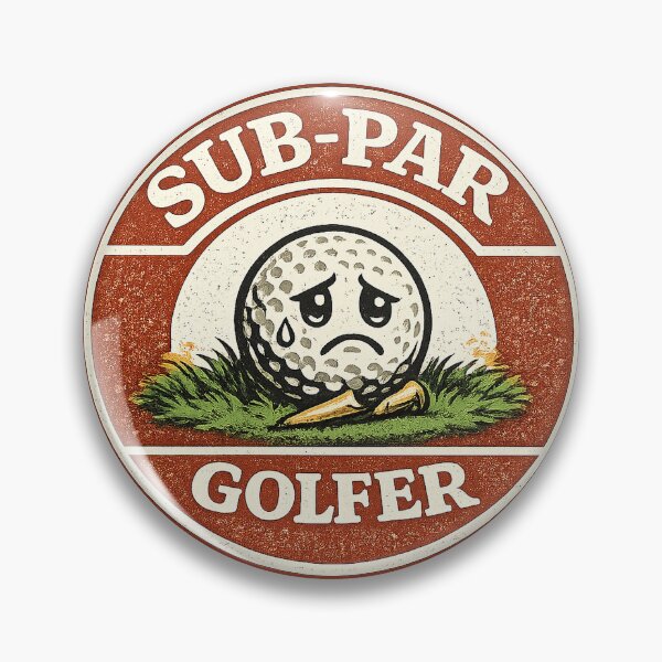 Item preview, Sub-Par Golfer Funny Golf designed and sold by EastEndTownie.