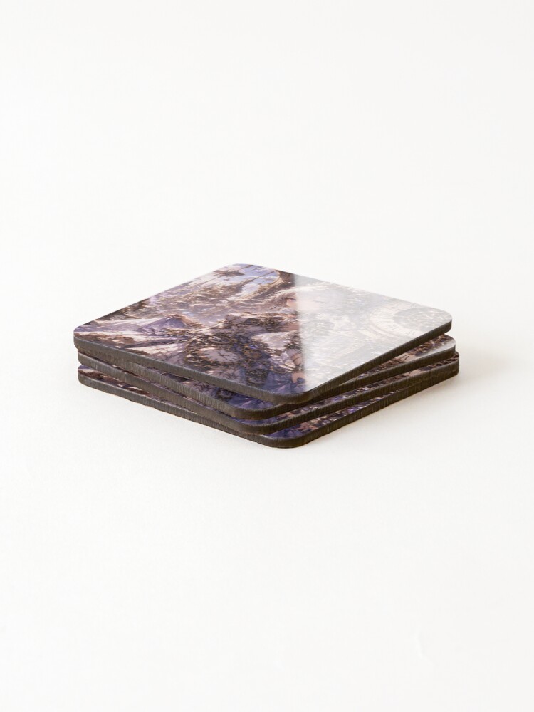 Thumbnail 4 of 5, Coasters (Set of 4), Clockwork Princess designed and sold by UnknownFrame.