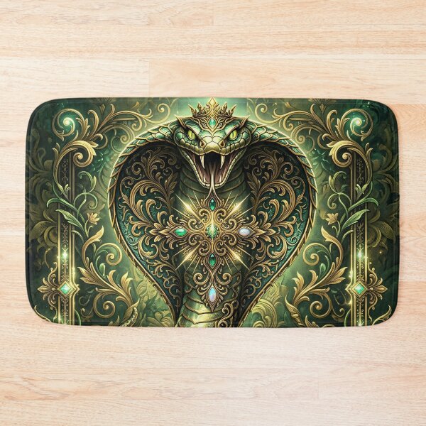 Item preview, Ornamental king cobra in Gothic style designed and sold by WonderPiks.