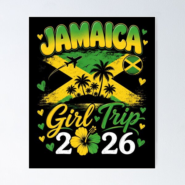Item preview, Jamaica Girl Trip 2026 Women Vacation Friends Getaway designed and sold by FormalDehyena.