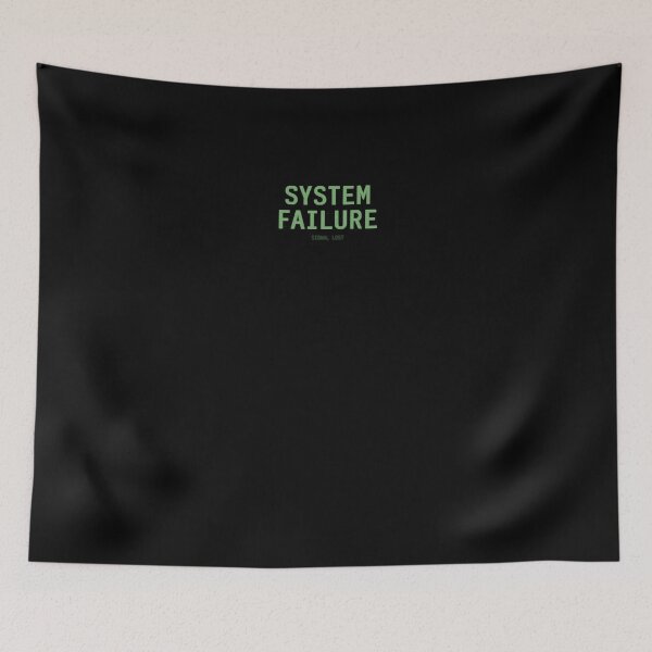 Item preview, SYSTEM FAILURE Signal Lost Interface CRT Terminal Graphic / Matrix Inspired designed and sold by lalatrash.