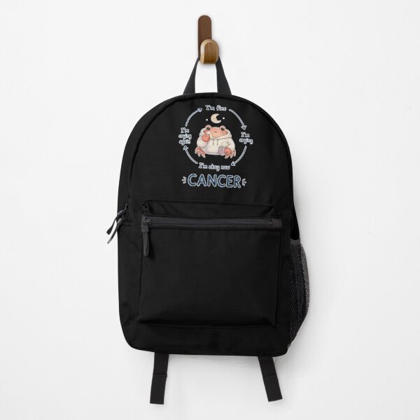 Item preview, Cancer Crying Emotional Cycle Cute Crab Zodiac Meme Art designed and sold by AMS.
