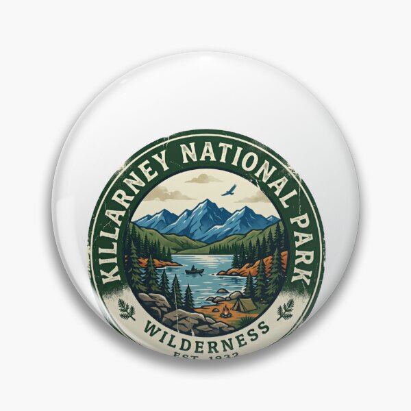 Item preview, Killarney National Park Wilderness Est. 1932 Ireland Travel Hiking Camping designed and sold by Simsimah26Parks.