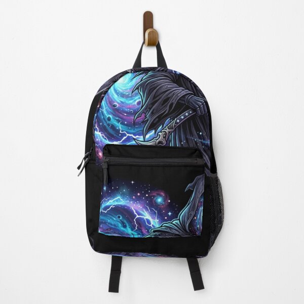 Item preview, Cosmic Grim Reaper Galaxy Portal Fantasy Art designed and sold by JeevanStickers.