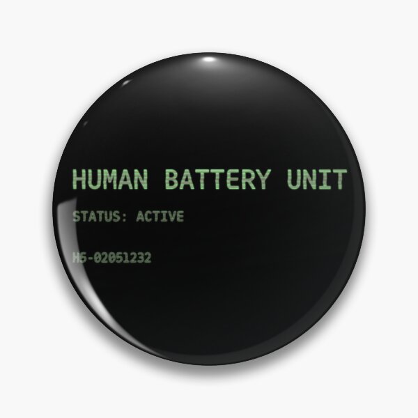 Item preview, HUMAN BATTERY UNIT Obsolete System CRT Terminal Interface / Matrix Inspired designed and sold by lalatrash.