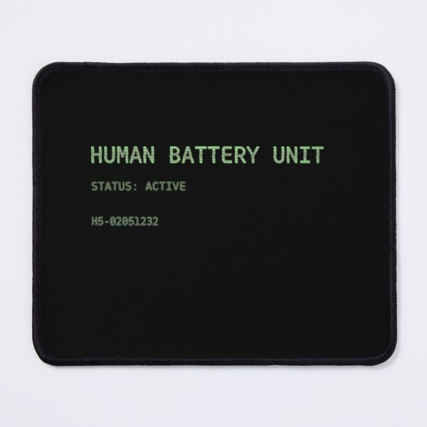 Item preview, HUMAN BATTERY UNIT Obsolete System CRT Terminal Interface / Matrix Inspired designed and sold by lalatrash.