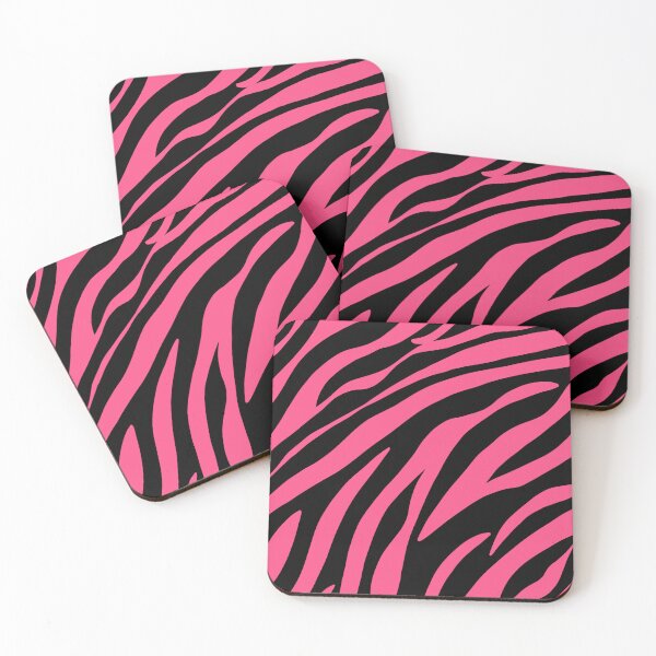 Item preview, Pink and Black Zebra Print designed and sold by AmbientArtCo.