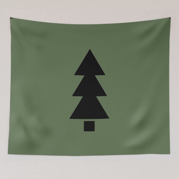 Item preview, Minimalist Christmas tree – Modern Christmas tree design for Christmas designed and sold by Fuechse.