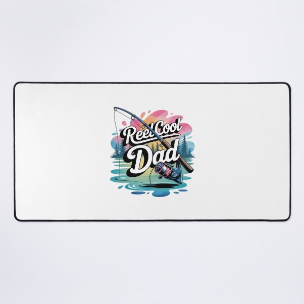 Item preview, Reel Cool Dad Fishing Graphic Art designed and sold by ShopVelona.