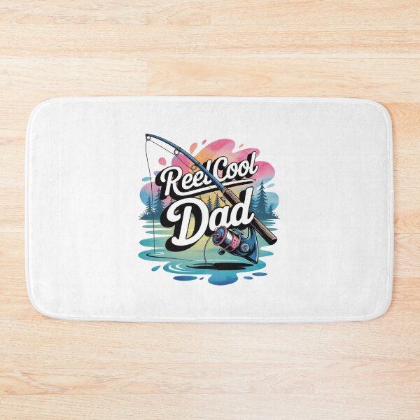 Item preview, Reel Cool Dad Fishing Graphic Art designed and sold by ShopVelona.