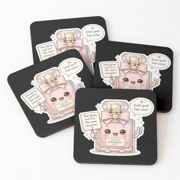 Item preview, Cute Kawaii Perfume Character Sticker designed and sold by ateqia.