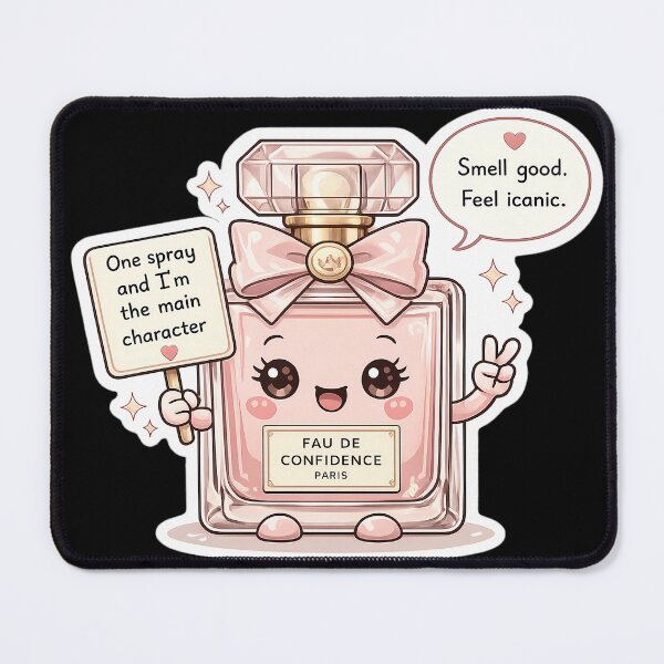 Item preview, Cute Kawaii Perfume Character Sticker designed and sold by ateqia.