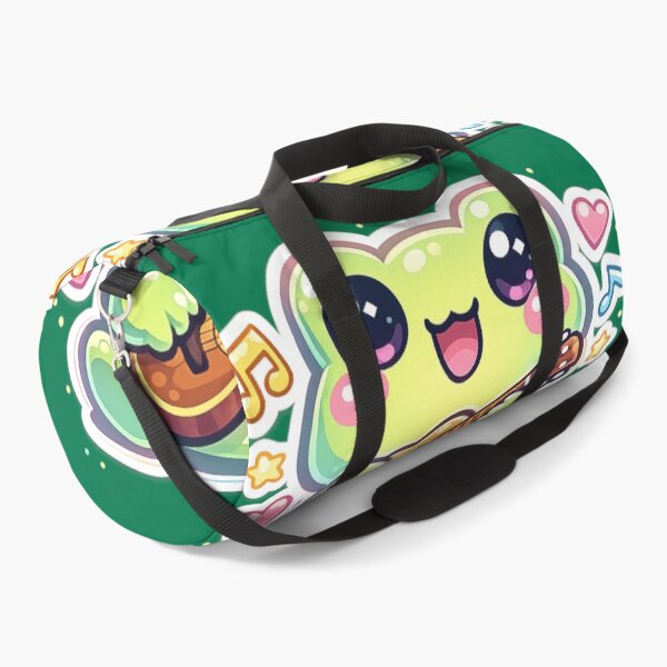 Item preview,  Frog Musician Playing Tiny Guitar – Cute Cartoon Musical Frog Pastel Art designed and sold by ArtsyExplorer.