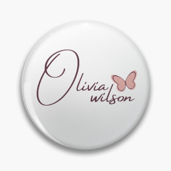 Item preview, Olivia Wilson Butterfly Name Aesthetic Sticker designed and sold by PixelVibe Art.