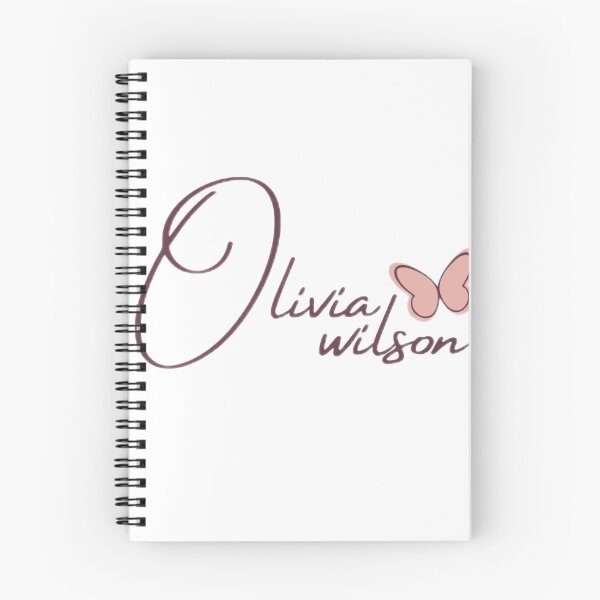 Item preview, Olivia Wilson Butterfly Name Aesthetic Sticker designed and sold by PixelVibe Art.