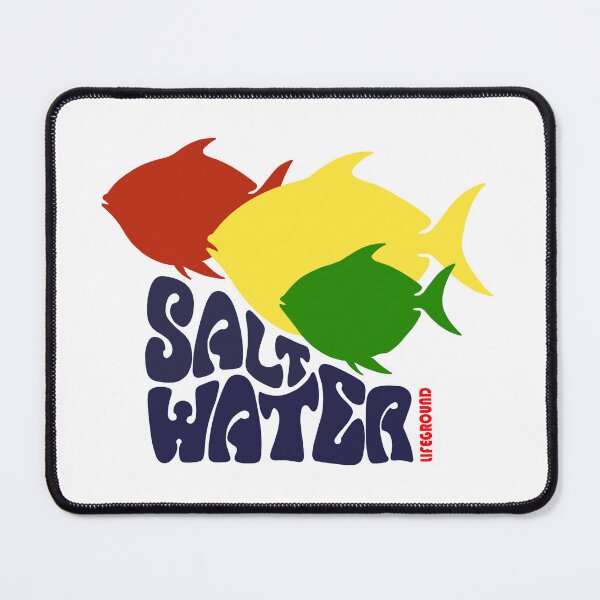 Item preview, Vintage Reggae Colors Marine Life - Salt Water LifeGround Retro Surf Edition designed and sold by Alien-Theory.