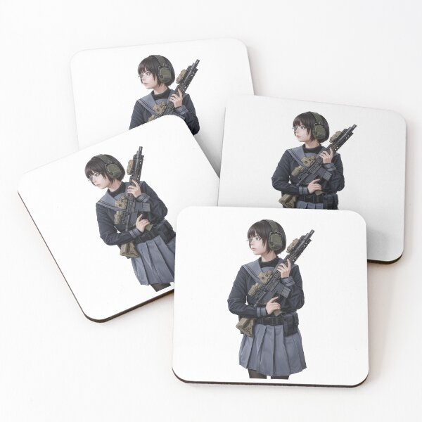 Item preview, Tactical School Girl - Anime Special Ops designed and sold by RAWLIFEGRAPHIC.