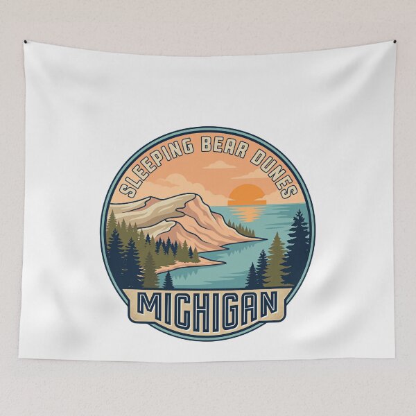 Item preview, Sleeping Bear Dunes Michigan National Lakeshore Explorer Traveler designed and sold by Simsimah26Parks.