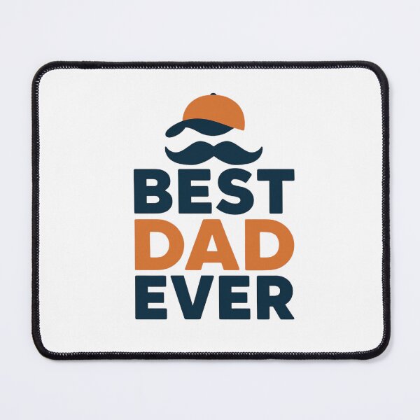 Item preview, Best Dad Ever Funny Father’s Day Vintage Mustache Design designed and sold by smilup.