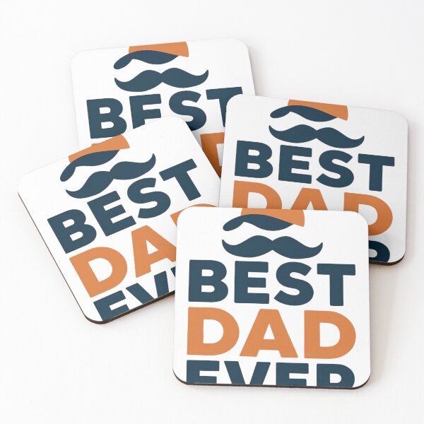 Item preview, Best Dad Ever Funny Father’s Day Vintage Mustache Design designed and sold by smilup.