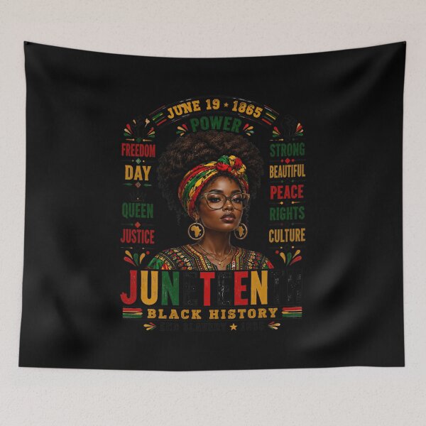 Item preview, Juneteenth June 19 1865 Freedom Day Black History End Slavery African American Celebration designed and sold by FormalDehyena.