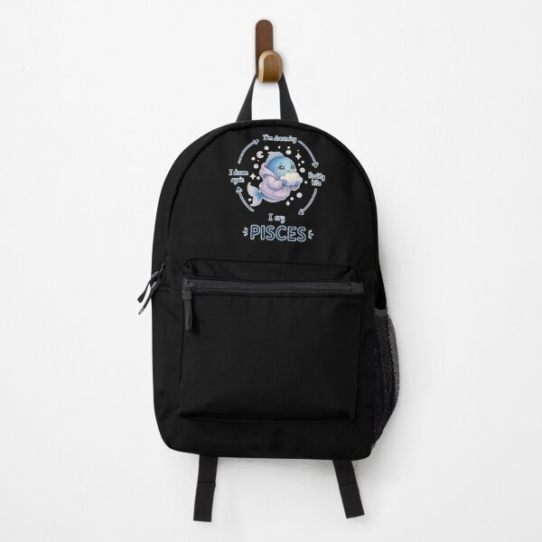 Item preview, Pisces Daydreaming Reality Hits Cycle Cute Fish Zodiac Meme Art designed and sold by AMS.