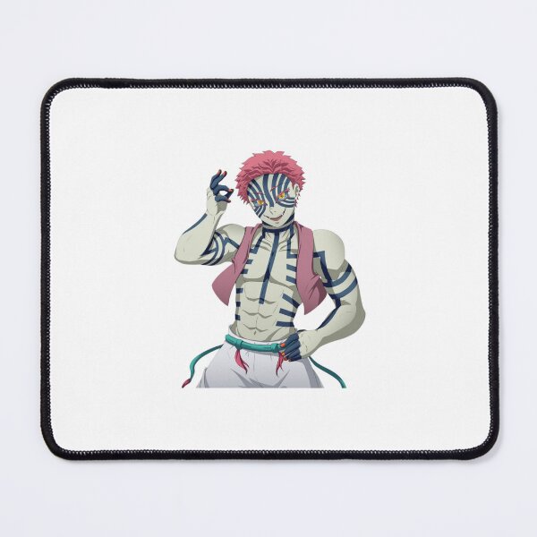 Item preview, Upper Moon Three Akaza Smirk Portrait designed and sold by The-Lone-Rodent.