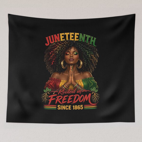 Item preview, Juneteenth Rooted In Freedom Since 1865 Black History Celebration designed and sold by FormalDehyena.