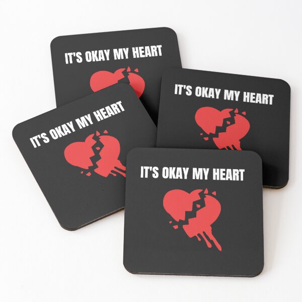 Item preview, It's Okay My Heart - Emotional Resilience Art designed and sold by EsmArtUniverse.