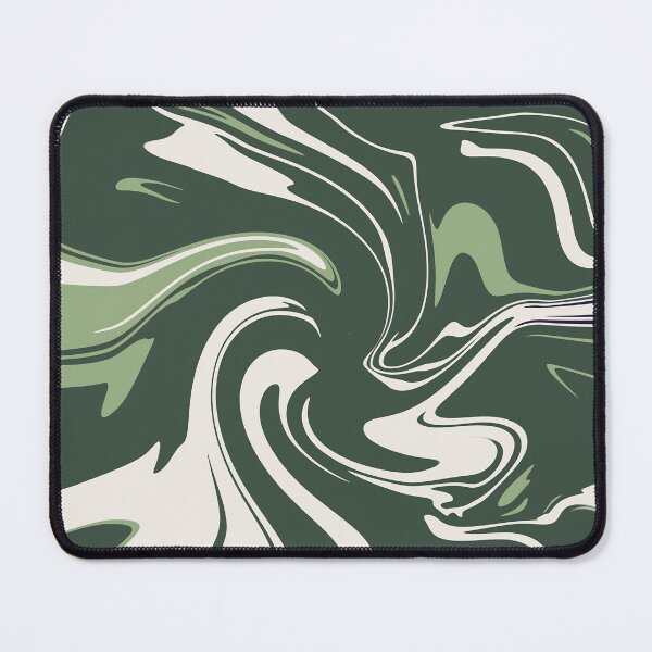 Item preview, Sage Green and Mint Fluid Marble Abstract designed and sold by CaramelCo.
