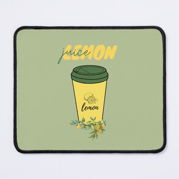 Item preview, Lemon Juice Delight - Refreshing Beverage Design designed and sold by EsmArtUniverse.