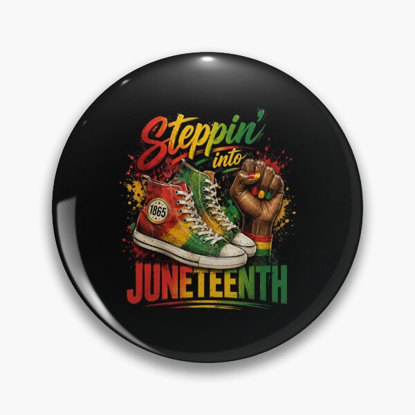 Item preview, Steppin' Into Juneteenth Emancipation Day Black History Pride designed and sold by FormalDehyena.