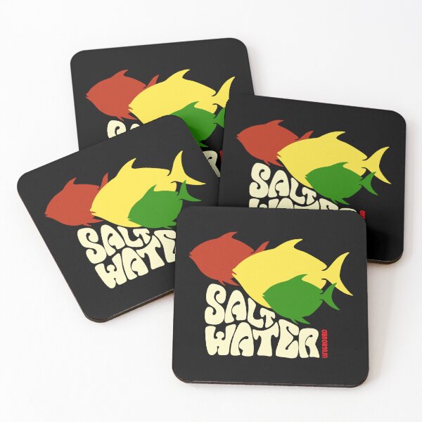 Item preview, Vintage Reggae Colors Marine Life - Salt Water LifeGround Retro Surf designed and sold by Alien-Theory.