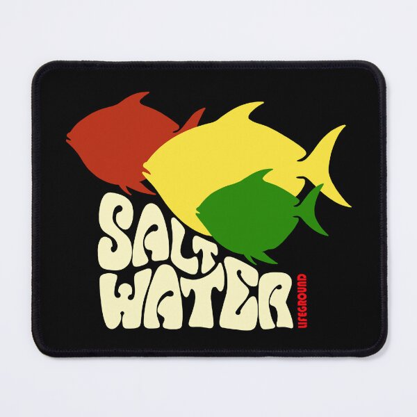 Item preview, Vintage Reggae Colors Marine Life - Salt Water LifeGround Retro Surf designed and sold by Alien-Theory.