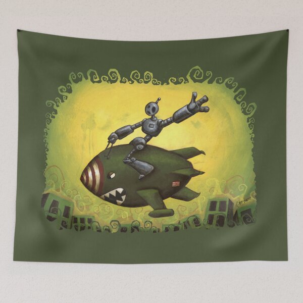 Item preview, Don't Let Robots Kill designed and sold by Michael & Paul Bielaczyc (Aradani Studios).