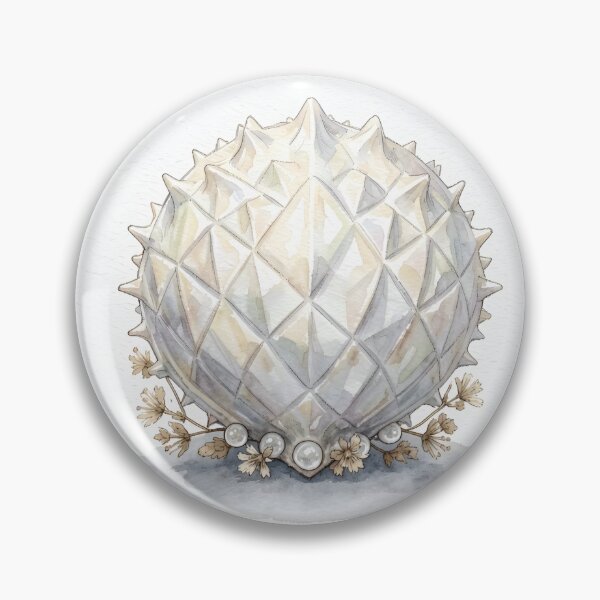 Item preview, Sea Urchin Shell Watercolor Art -  Luxury Coastal Collector Print designed and sold by LuminaArtRO.