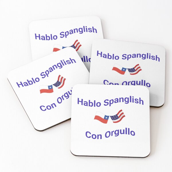 Item preview, Hablo Spanglish Con Orgullo (Chile) designed and sold by Caris Clothing.