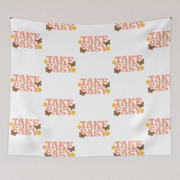 Item preview, Take It Easy Butterfly Aesthetic Sticker designed and sold by PixelVibe Art.