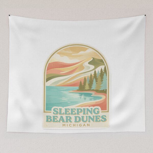 Item preview, Sleeping Bear Dunes Michigan Travel National Lakeshore designed and sold by Simsimah26Parks.