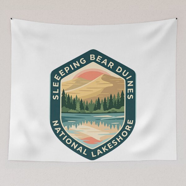 Item preview, Sleeping Bear Dunes National Lakeshore National Park Travel Hiking designed and sold by Simsimah26Parks.