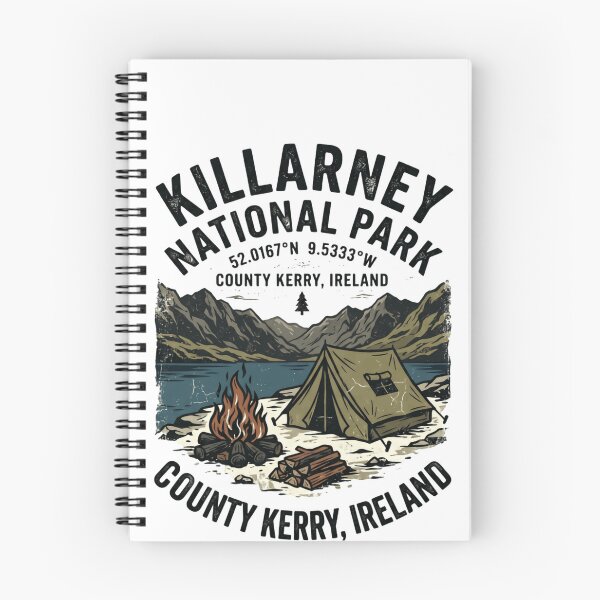 Item preview, Killarney National Park County Kerry Ireland Camping Hiking Outdoors designed and sold by Simsimah26Parks.