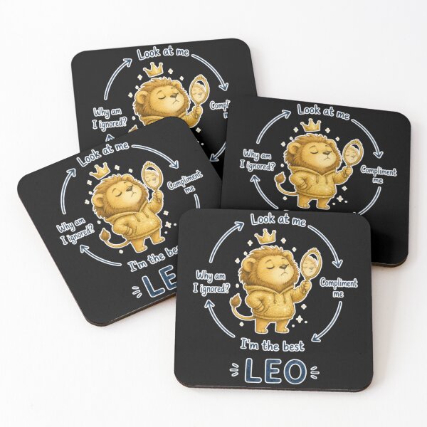 Item preview, Leo Main Character Compliment Cycle Cute Lion Zodiac Meme Art designed and sold by AMS.