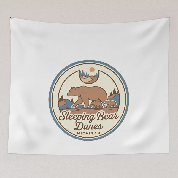 Item preview, Sleeping Bear Dunes Michigan National Lakeshore Travel Outdoor designed and sold by Simsimah26Parks.