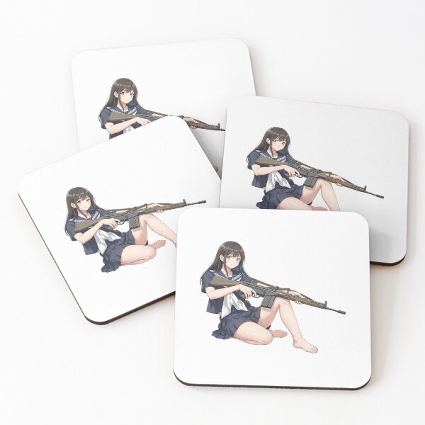 Item preview, Tactical School Girl - Anime Special Ops designed and sold by RAWLIFEGRAPHIC.