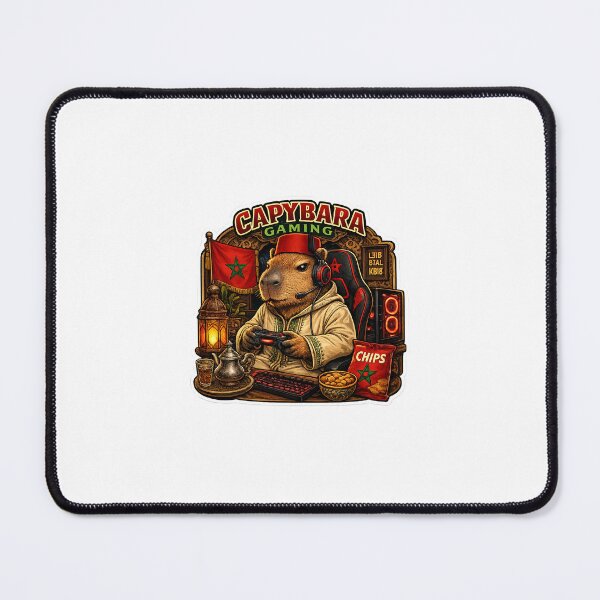 Item preview, Capybara Gaming Cartoon Design Morocco designed and sold by Aramdesing.