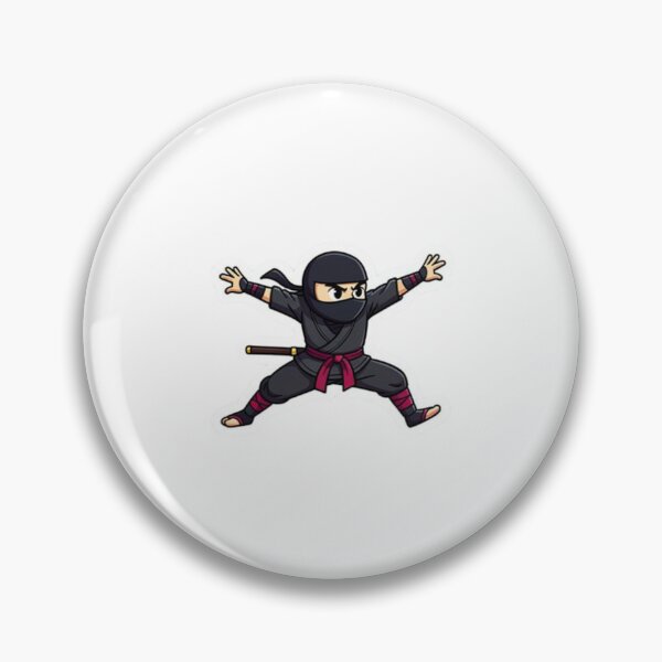 Item preview, Kawaii Ninja Action Vinyl Stickers designed and sold by Aryanshop12.